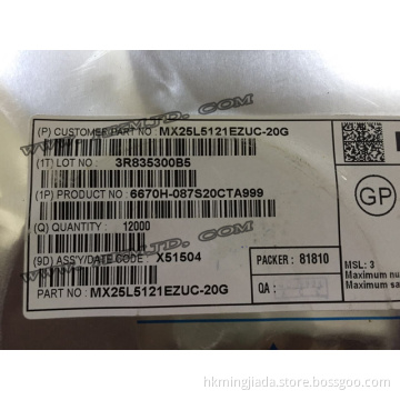 Flash Memory IC MX25L5121EZUC-20G MX25L5121EZUC